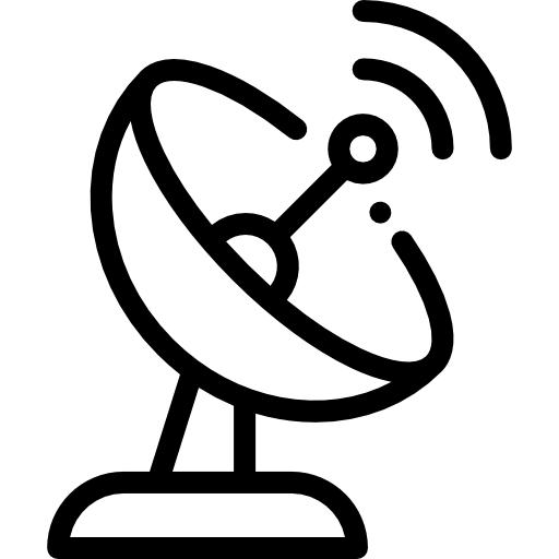 Satellite Internet Icon